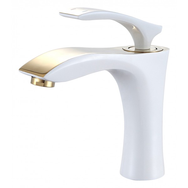 Modern Solid Brass Bathroom Lavatory Faucet BLF0011-WG in Vancouver