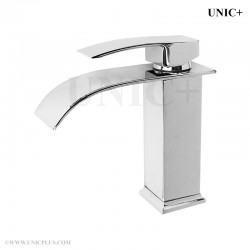 Waterfall Style Solid Brass Bathroom Lavatory Faucet BLF005