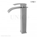 Waterfall Style Solid Brass Bathroom Vessel Sink Faucet BVF005 in Vancouver Modern Waterfall Style Solid Brass Bathroom Vessel Sink Faucet BVF005 in Vancouver