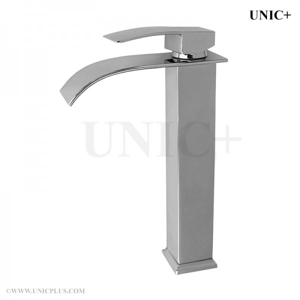 Waterfall Style Solid Brass Bathroom Vessel Sink Faucet BVF005 in Vancouver Modern Waterfall Style Solid Brass Bathroom Vessel Sink Faucet BVF005 in Vancouver