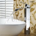 Waterfall Style Solid Brass Bathroom Vessel Sink Faucet BVF005 in Vancouver Modern Waterfall Style Solid Brass Bathroom Vessel Sink Faucet BVF005 in Vancouver