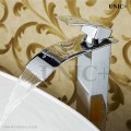 Waterfall Style Solid Brass Bathroom Vessel Sink Faucet BVF005 in Vancouver Modern Waterfall Style Solid Brass Bathroom Vessel Sink Faucet BVF005 in Vancouver