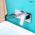 Modern Solid Brass Bathroom Wall Mount Waterfall Faucet BWF004 in Vancouver