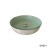 Round Shape Tempered Crystal Glass Bathroom Vessel Sink with White base Coating - BVG013