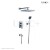 Solid Brass Rain Style Walk In Bathroom Shower Set ( With Tub Filler )- BSS002