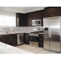 Dark Espresso kitchen cabinet in Vancouver Modern Dark Espresso kitchen cabinet in Vancouver