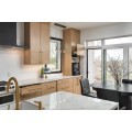 Light Wood Grain kitchen cabinet in Vancouver Modern Light Wood Grain kitchen cabinet in Vancouver