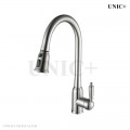 Modern Pull Out Style Solid Brass Kitchen Faucet - KPF003 in Vancouver