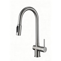 Modern Pull Out Style Solid Brass Kitchen Faucet - KPF1080BN Modern Pull Out Style Solid Brass Kitchen Faucet - KPF1080BN