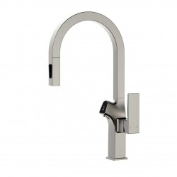 Modern Pull Out with built-in Soap dispenser Solid Brass Kitchen Faucet - KPF1052BN Modern Pull Out with built-in Soap dispenser Solid Brass Kitchen Faucet - KPF1052BN
