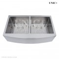 36 Inch Small Radius Stainless Steel Farm Apron Kitchen Sink - KAR3621D in Vancouver Modern 36 Inch Small Radius Stainless Steel Farm Apron Kitchen Sink - KAR3621D in Vancouver