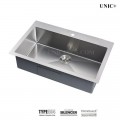 Modern 30 Inch Small Radius Stainless Steel Top Mount Kitchen Sink - KTR3021 in Vancouver