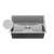 25" Honeycomb style Stainless steel Kitchen Sink Single bowl.