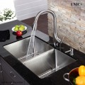 31 Inch Small Radius Style Stainless Steel Under Mount Kitchen Sink - KUD3118B in Vancouver Modern 31 Inch Small Radius Style Stainless Steel Under Mount Kitchen Sink - KUD3118B in Vancouver