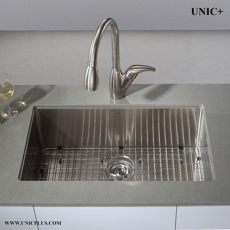 32 Inch small Radius Style Stainless Steel Under Mount Kitchen Sink ...